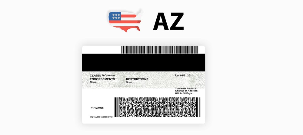 ID Arizona Barcode PDF417