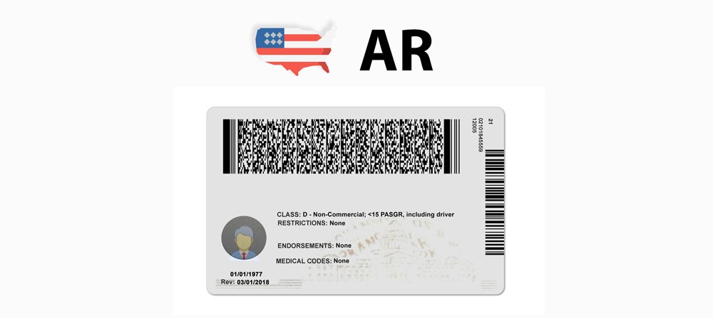 ID Arkansas Barcode PDF417