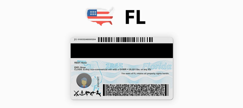 ID Florida Barcode PDF417