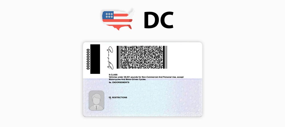 Washington D.C. Barcode PDF417